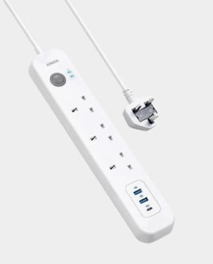 Anker A9136K21 PowerExtend 6-in-1 USB-C PowerStrip – White