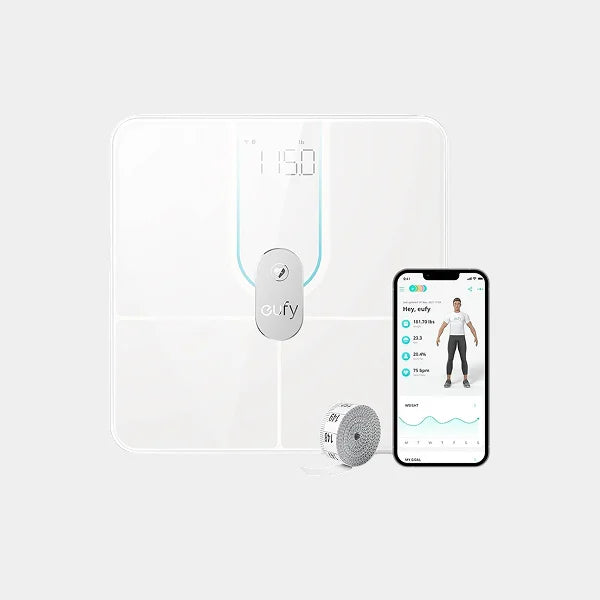 Anker Eufy Smart Scale P2 Pro |Weight Scale with Wi-Fi| Bluetooth || T9149K21- White