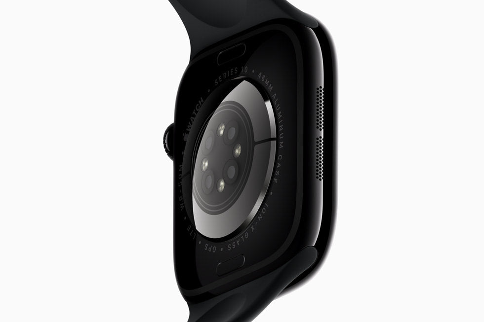 Apple Watch Series 10 46mm GPS Jet Black Aluminum Case with Black Sport Band