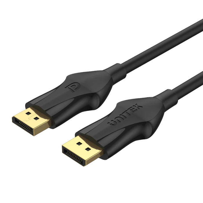Unitek 8K DisplayPort 1.4 Cable in Black (8K @60Hz, 4K 144Hz, 1440p @240Hz) - C1624BK