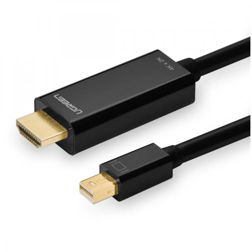 Ugreen Mini DP Male To HDMI Cable 4K - 3M - 10455
