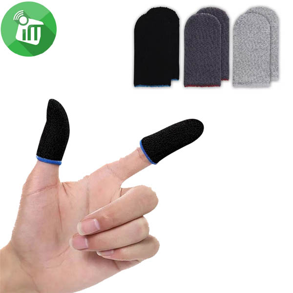 COTECi 6 Pack Mobile Game Finger Sleeve Set Gaming Gloves