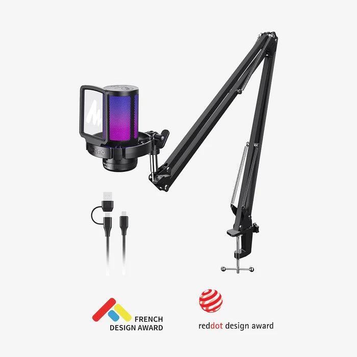 Maonocaster Gamerwave Condenser USB Gaming RGB Microphone - DGM20S