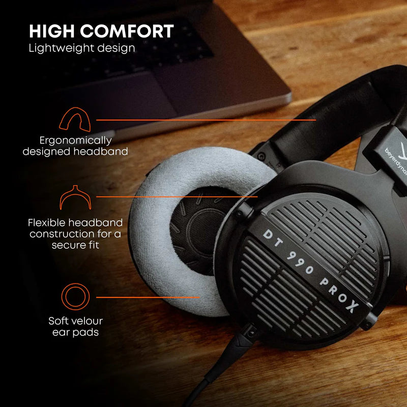 DT 990 PRO X 48 Ohm Professional Monitoring Headphone,Wired Over-Ear