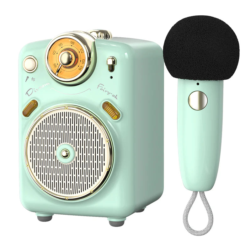 Divoom Fairy-OK Cute Speaker with Microphone, Green
