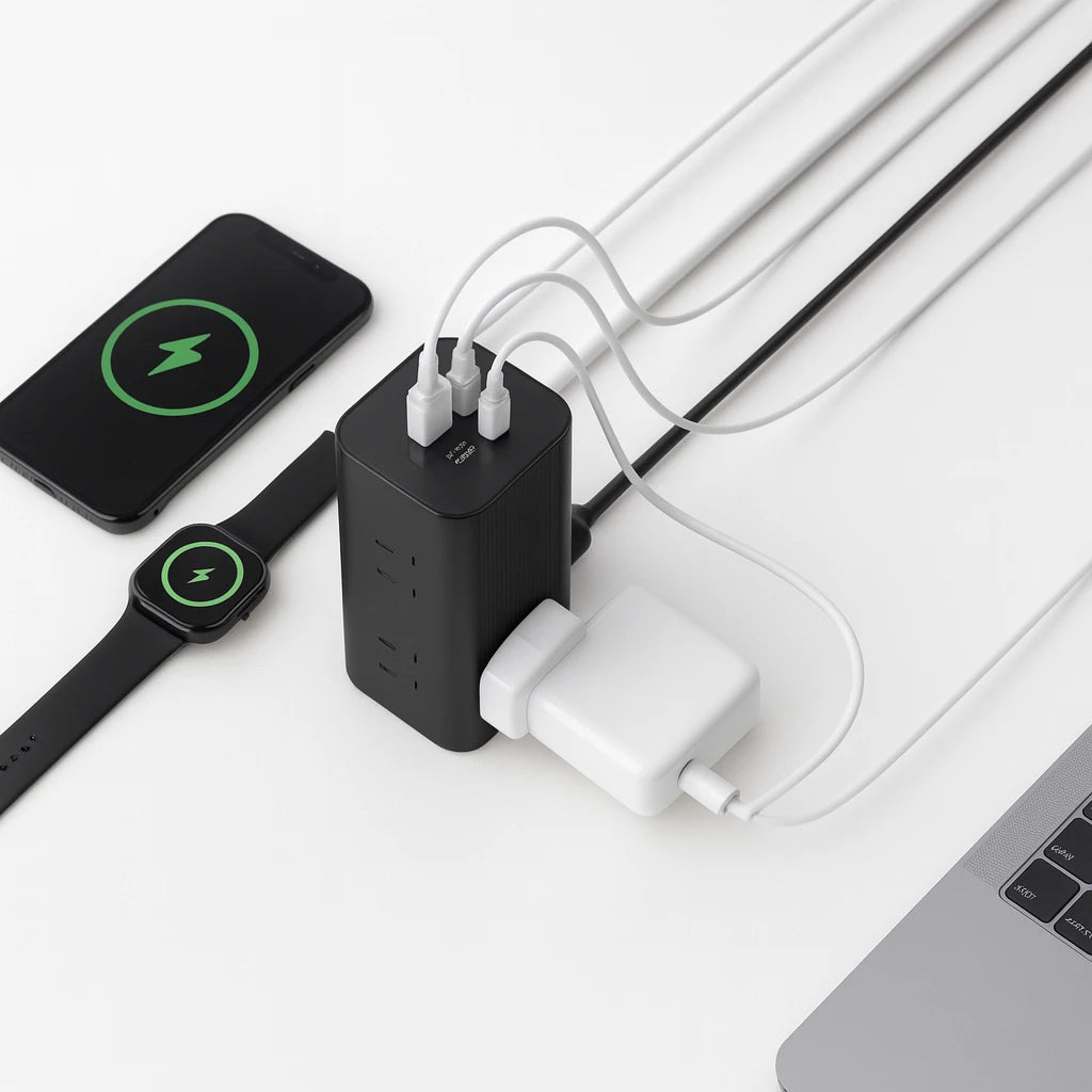 Anker 12-in-1 Multi-Device Power Strip (A9185K11) Black