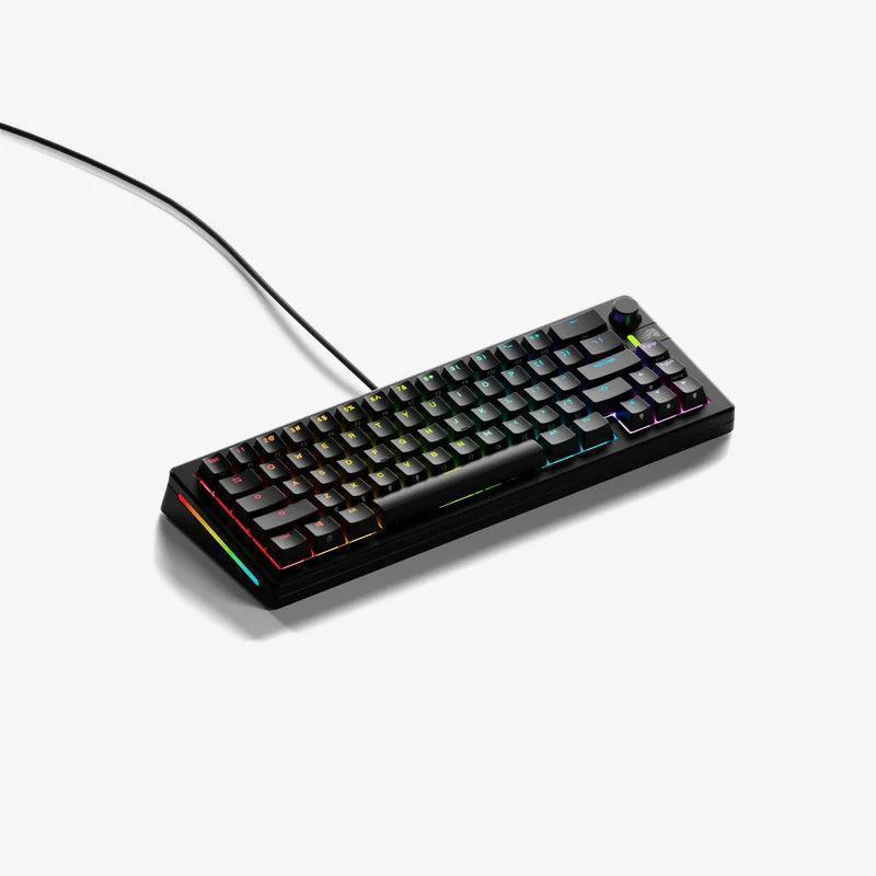 Glorious GMMK 3 65% Prebuilt Wired Keyboard GLO-KB-GMMK3-65-PB-FOX-W-BLK-AR-Black - Arabic