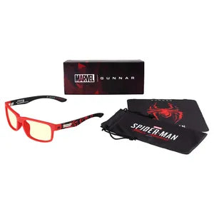 Gunnar ENIGMA Marvel Spider-Man Miles Morales Amber Blue Light Glasses ENI 12201