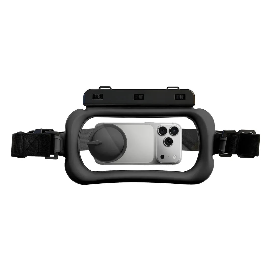 Green Lion Ocean Shield Waterproof Waist Bag - Black