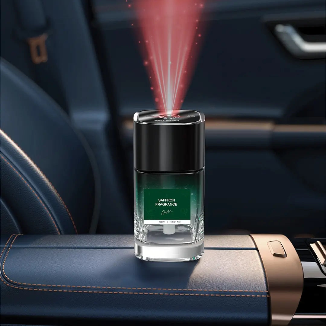 Green Lion Saffron Diffuser Car & Home Fragrance - Green-GNSAFR150GN
