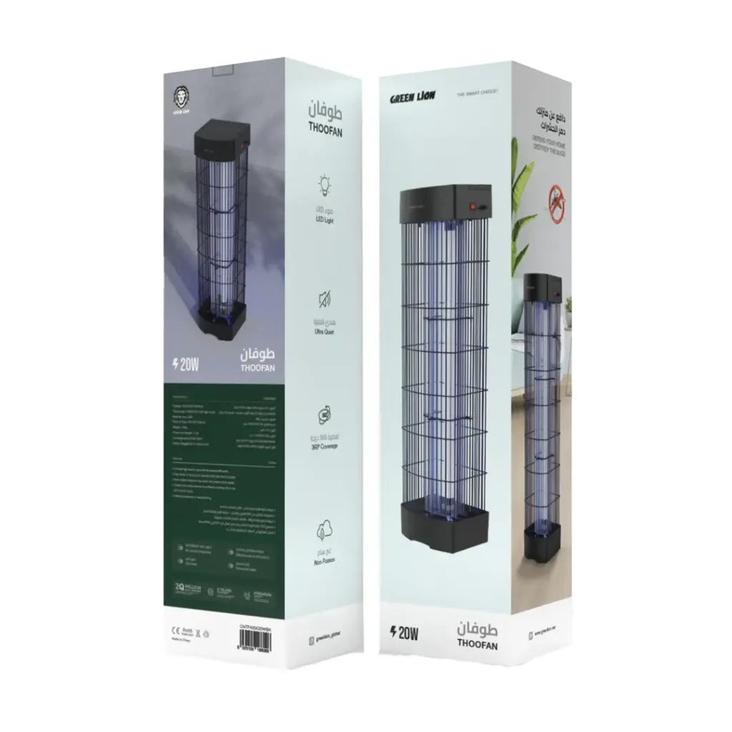 Green Lion Thoofan Insect Killer 20W - Black-GNTFNISK20WBK