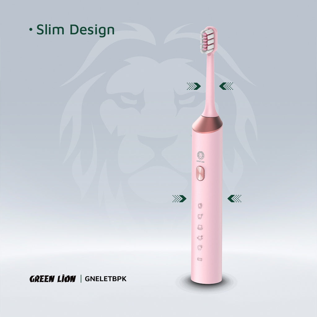 Green Lion Electric Toothbrush Pink