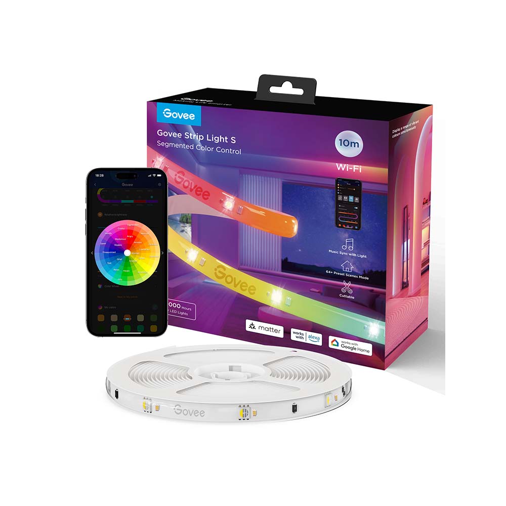 Govee Strip Light S Segmented Colour Control 10m - H612C