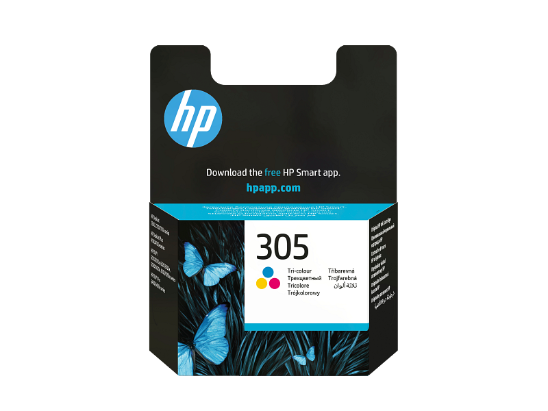 HP 305 Tri-color Original Ink Cartridge