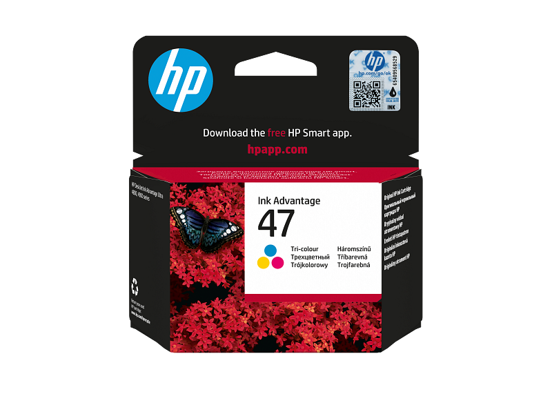 HP 47 Tri-color Original Cartridge