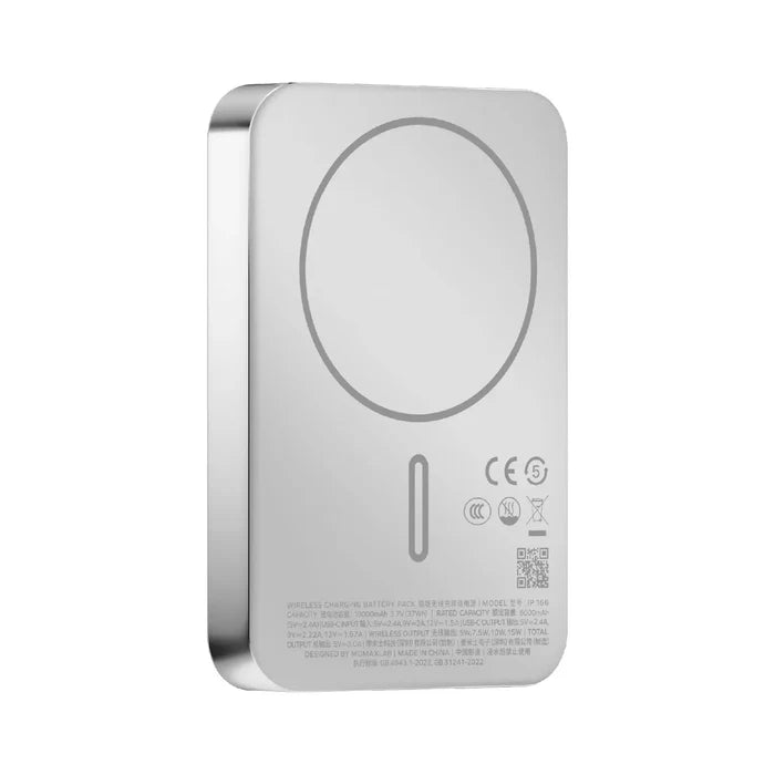 Momax 1-Power Pass 10000mAh Magnetic Wireless Battery Pack-IP166S