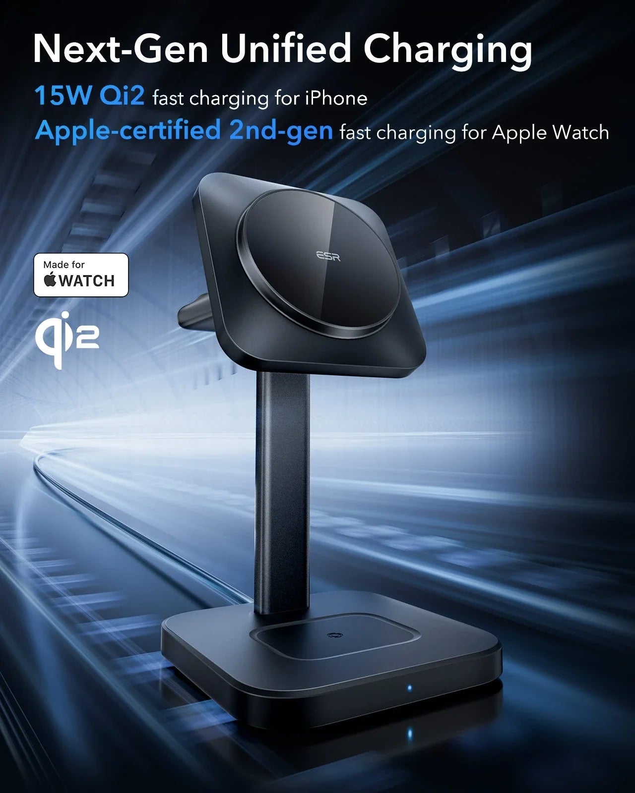 ESR 3-in-1 Watch Wireless Charging Set (HaloLock)