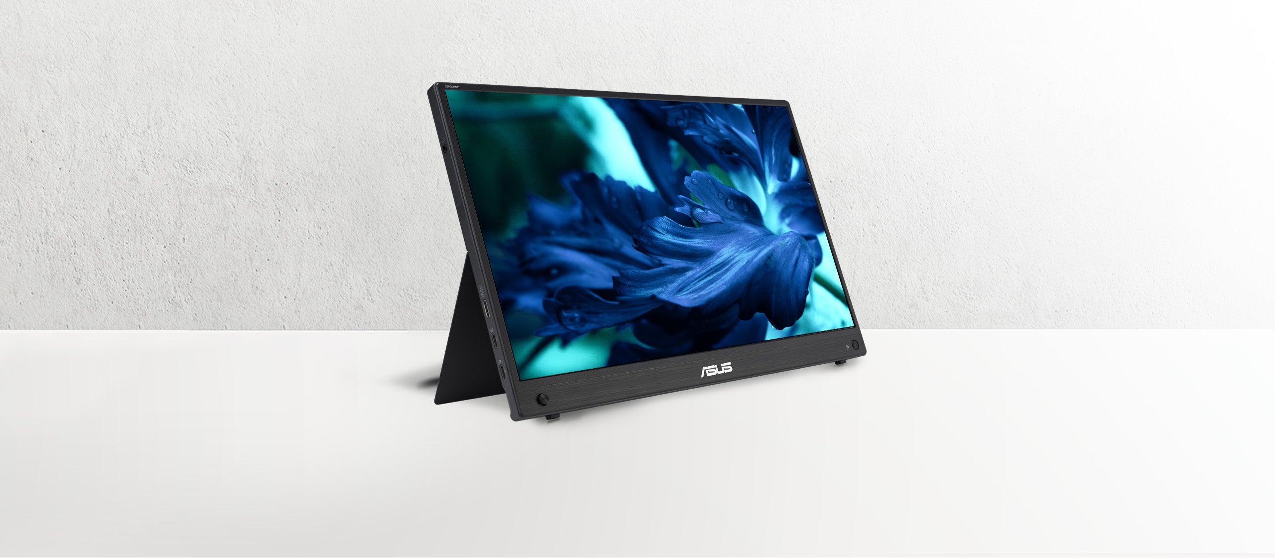 ASUS ZenScreen  portable monitor 16 inch (15.6 inch viewable) FHD (1920 x 1080), IPS, 144Hz, USB-C, Mini-HDMI-MB16AHG