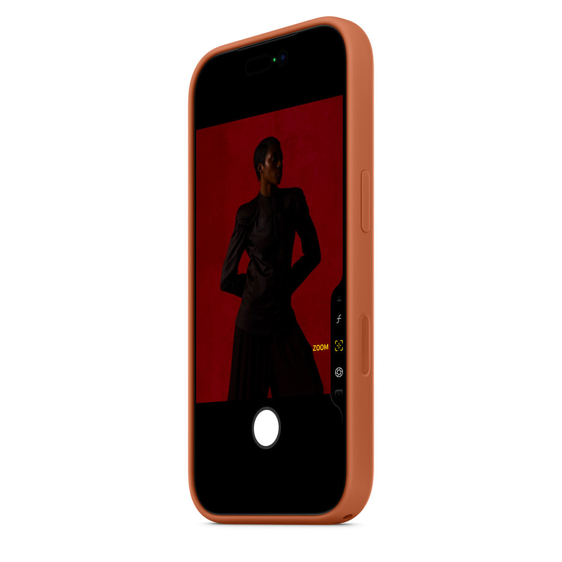 iPhone 17 Pro Silicone Original Case with MagSafe – Terra Cotta