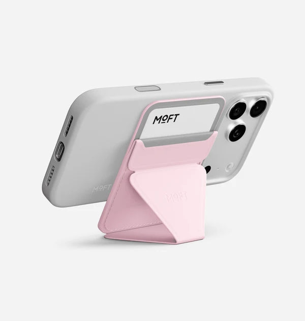 MOFT Snap-on Phone Stand & Wallet | Light Pink | MS007MP-ME-LTPK