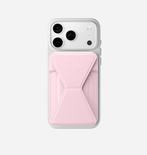 MOFT Snap-on Phone Stand & Wallet | Light Pink | MS007MP-ME-LTPK