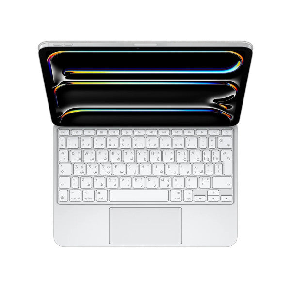 Magic Keyboard for iPad Pro 13‑inch M4 - Arabic - White -MWR43AB/A