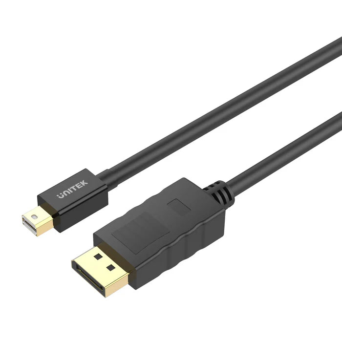 Unitek Mini DisplayPort to DisplayPort 1.2 Cable 2M -Y-C611BK