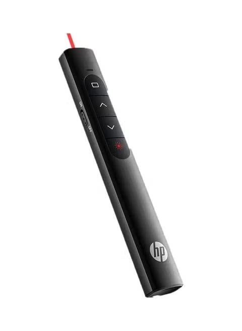HP SS10 Wireless rechargeable Presentation Flip Pen Wireless Laser Presentation Control Black
