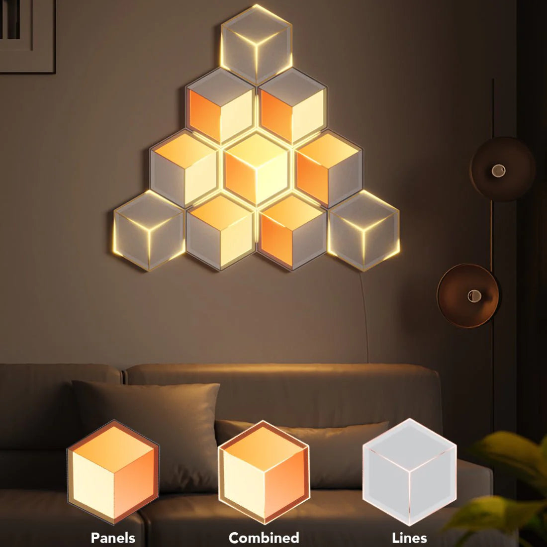 Govee Glide Hexagon Light Panels Ultra - 7 Pack
