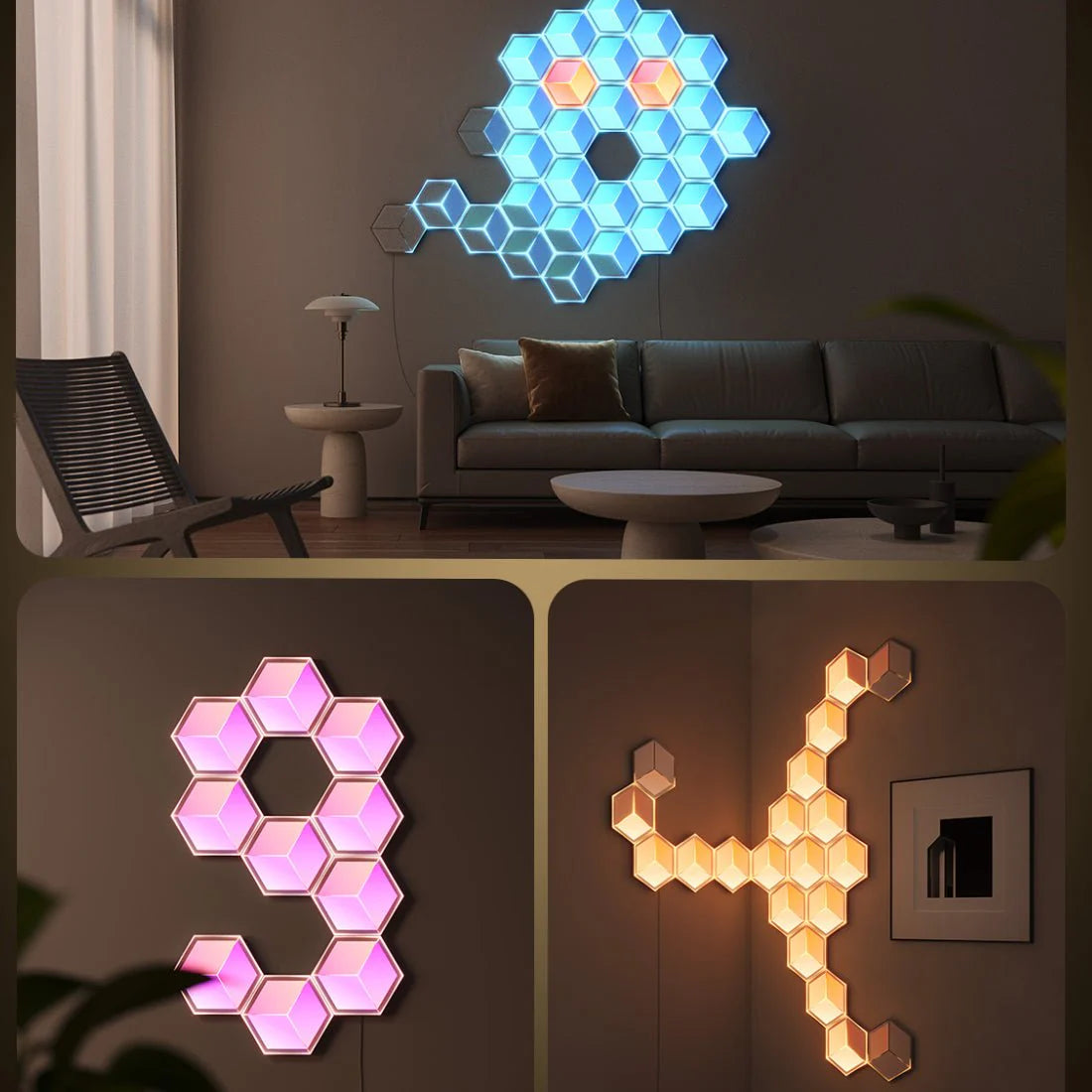 Govee Glide Hexagon Light Panels Ultra - 7 Pack