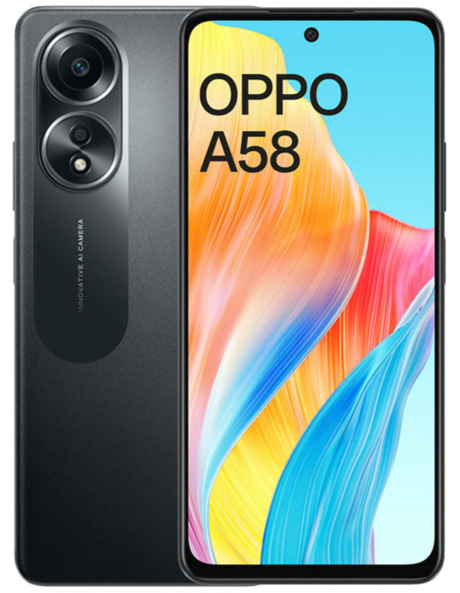 OPPO A58 8GB 128GB - Glowing Black