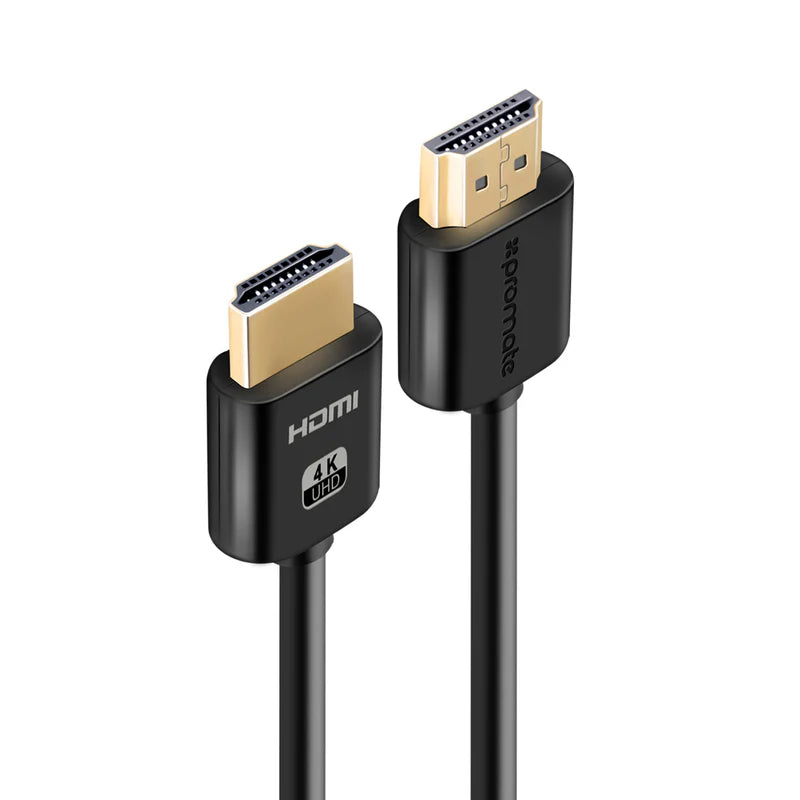 Promate High Definition 4K HDMI Audio Video Cable  - 3M