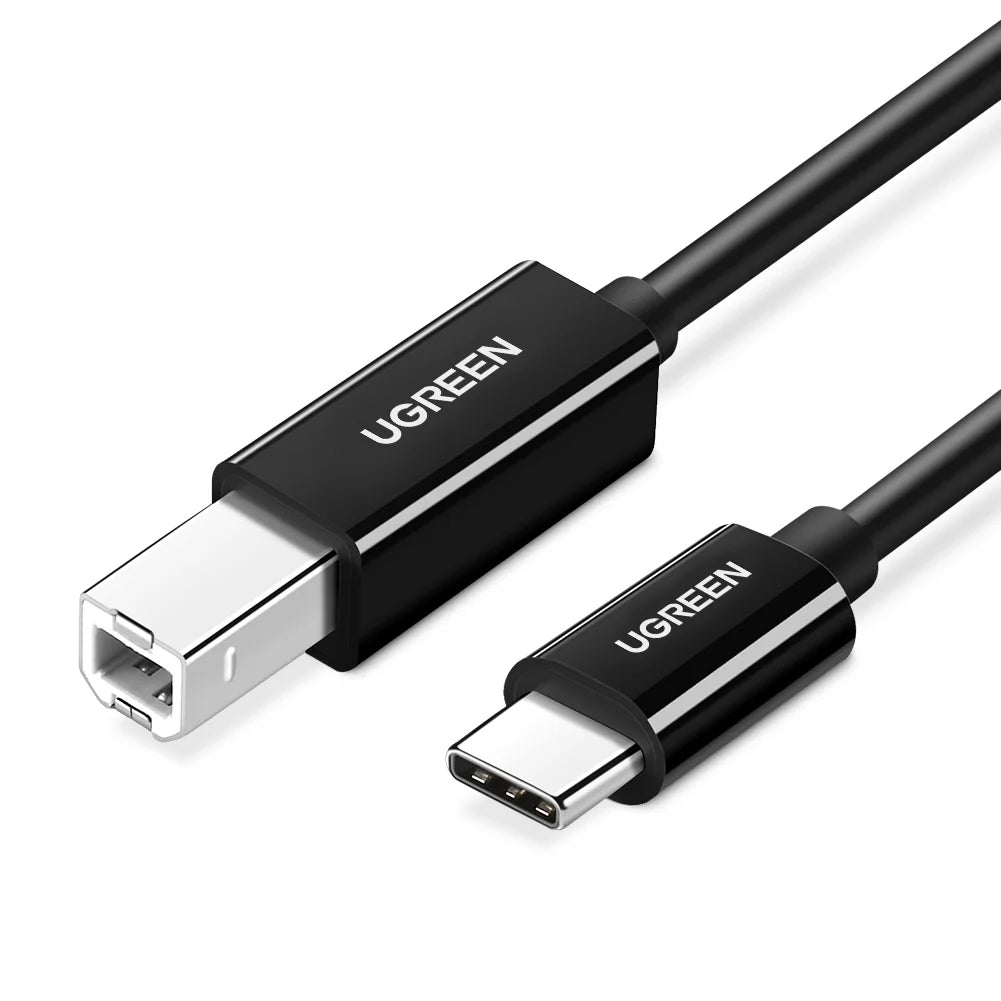 Ugreen USB-C to USB-B 2.0 Printer Cable 2M - 50446
