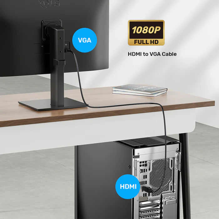 Unitek HDMI to VGA Cable 2M - V1185A01