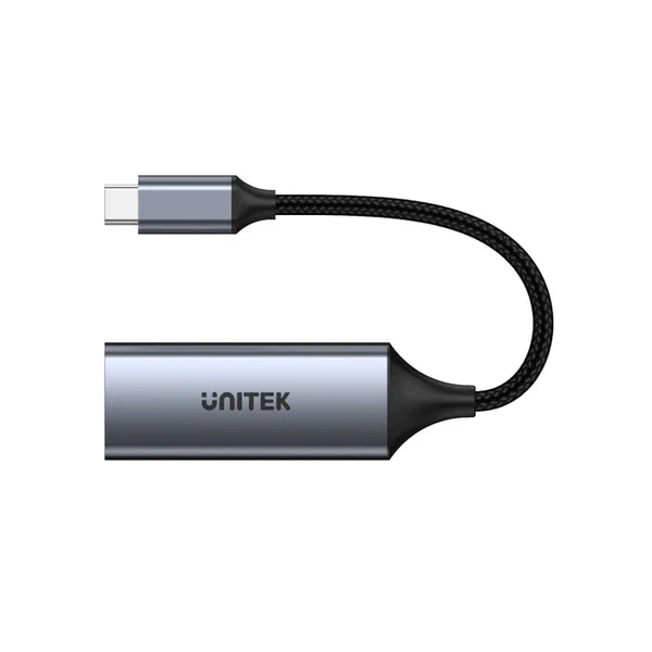 Unitek USB-C to VGA(1080P@60Hz) Adapter Cable, with Briad, Grey & Black - V1413A