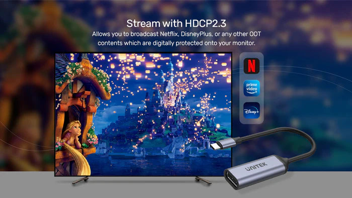 Unitek USB-C to DisplayPort1.4 Adapter - V1415A