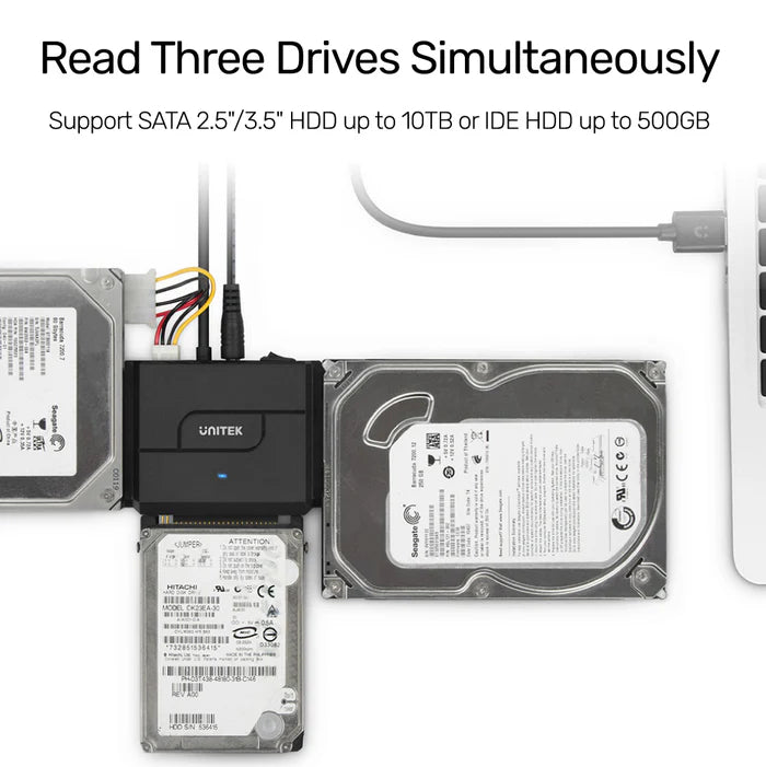 Unitek USB 3.0 to SATA II & IDE HDD & SSD Adapter Y-3324