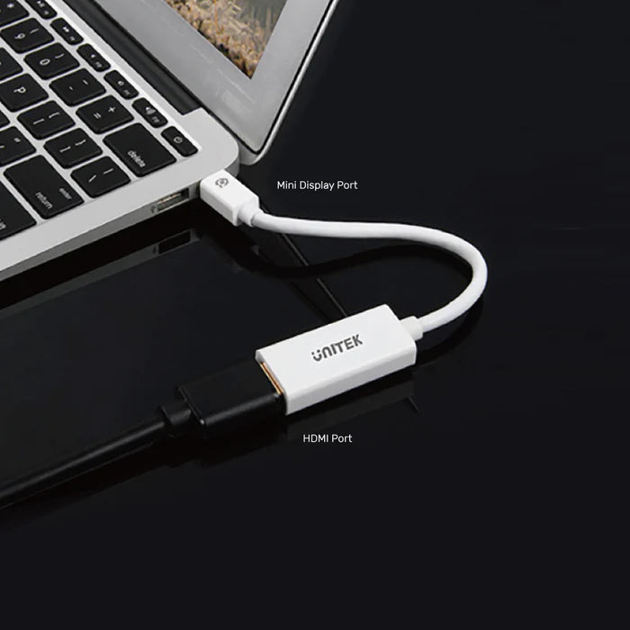 Unitek 4K 30Hz Mini DisplayPort to HDMI 1.4 Adapter - Y-6331