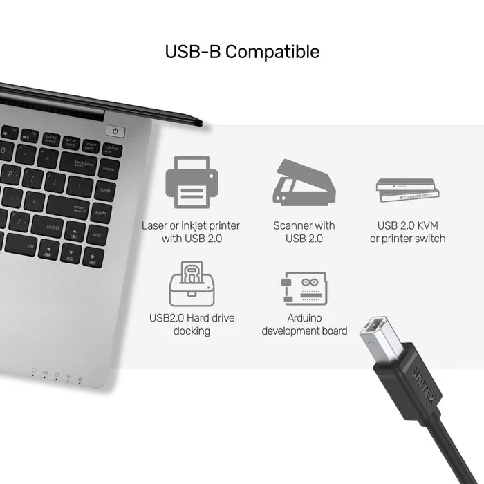 Unitek Printer USB-A Cable 2M