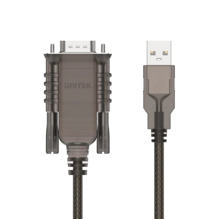 USB 2.0 to Serial Converter RS232, Adapter Cable UNITEK-Y 108C0