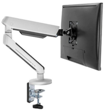 Twisted Minds Single Monitor arm With USB RGB - White TM-54-C06-W