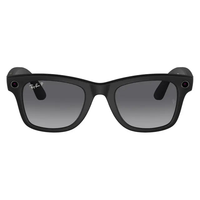 Ray-Ban Meta Wayfarer Matte Black Polar Gradient Graphite