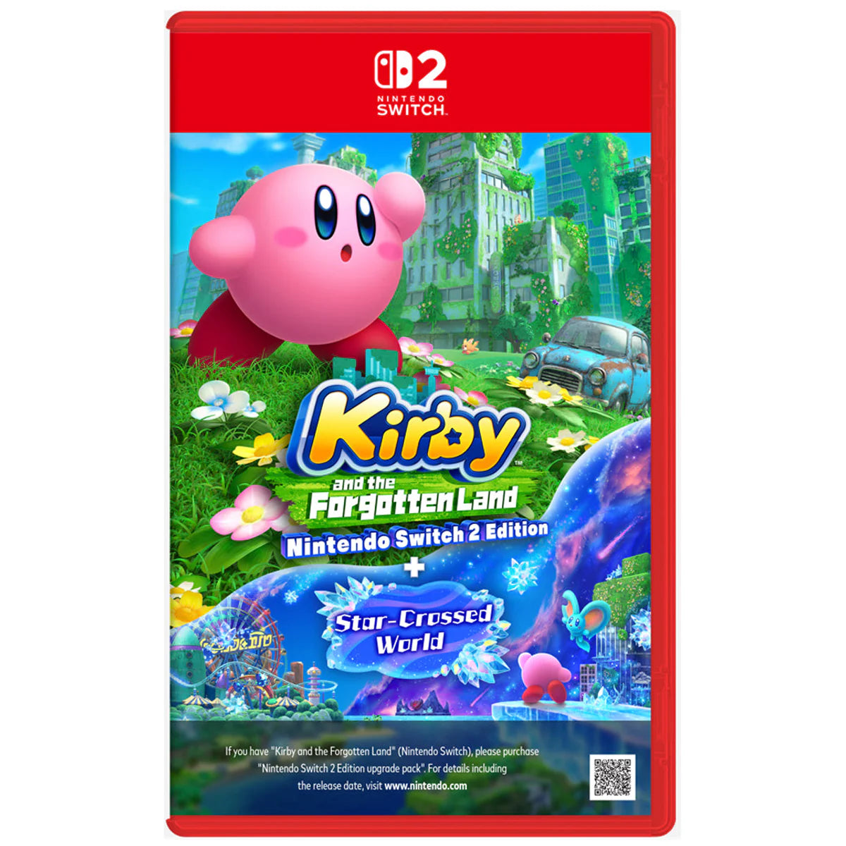 Kirby and the Forgotten Land + Star Crossed World  - Nintendo Switch 2