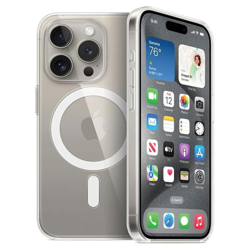 Anker MagSafe Compatible Preserve Pure Transparency Clear Phone Case For iPhone 16 Pro – A90H4H0C