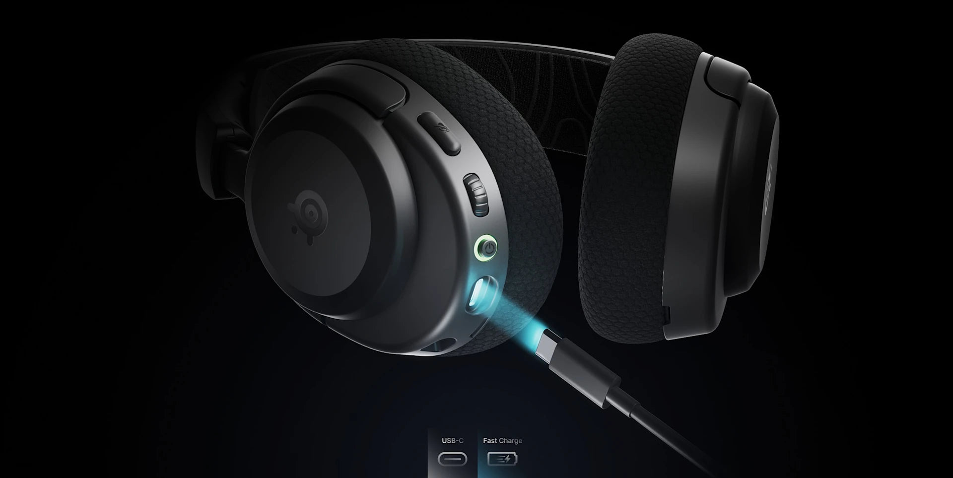 SteelSeries Arctis Nova 3P Wireless Multi-Platform Gaming Headset-Black