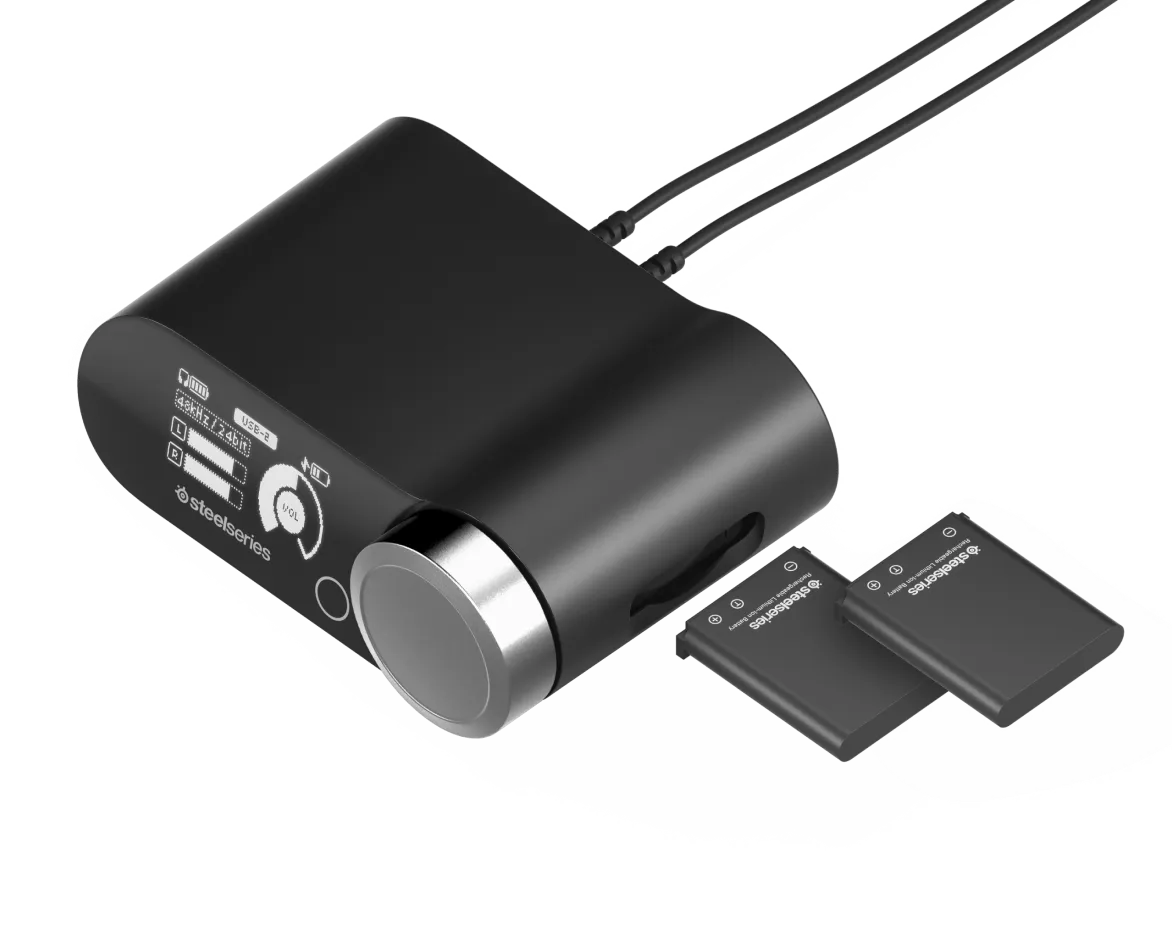 SteelSeries Arctis Nova Pro Active Noise-Cancelling Wireless Gaming Headset - Black