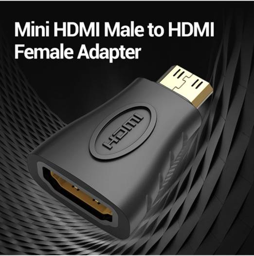 Vention Mini HDMI Male to HDMI Female Adapter - AISB0