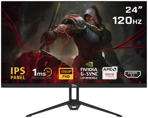 Twisted Minds 24inch 120hz, 1MS, FHD, HDMI 2.1 & DP 1.4 Gaming Monitor - TM24FHD120IPS