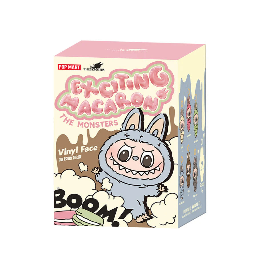 Labubu Pop Mart The Monsters Exciting Macaron Vinyl Face