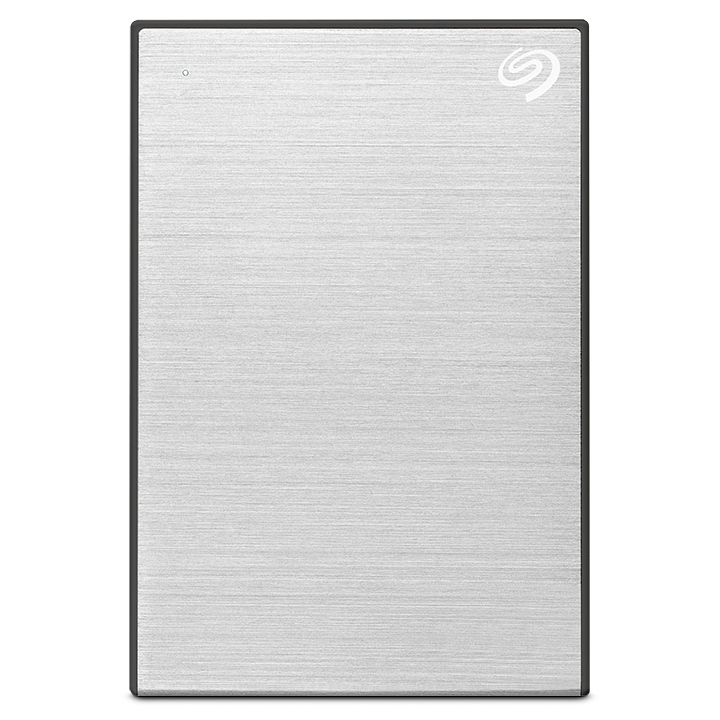 Seagate One Touch External HDD with Password Protection-Silver